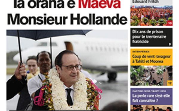 TAHITI INFOS N°604 du 22 février 2016