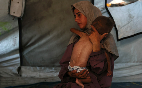 L'UE, le Royaume-Uni et le Japon dénoncent une situation de "famine" à Gaza