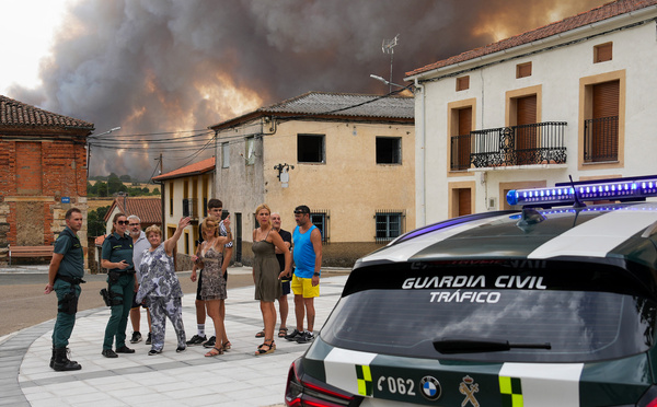 Une partie de l'Europe toujours en proie aux incendies