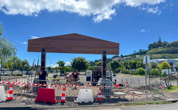 À Punaauia, le marché municipal sort de terre