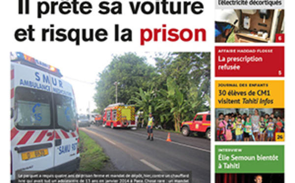 TAHITI INFOS N°611 du 2 mars 2016