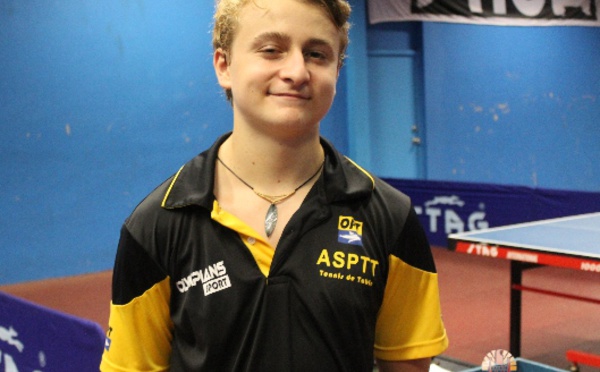 Tennis de table : Grégoire Dossier, vainqueur du criterium fédéral