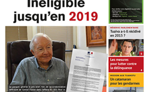 TAHITI INFOS N°612 du 3 mars 2016