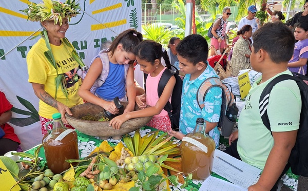 La jeunesse initiée aux savoirs ancestraux
