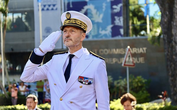 Arrivée du nouveau haut-commissaire Alexandre Rochatte