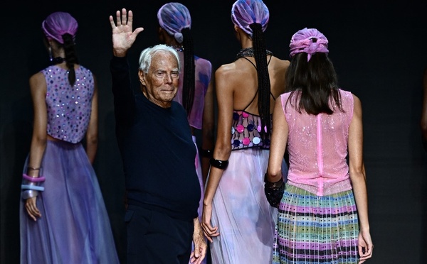 Le légendaire couturier italien Giorgio Armani s'est éteint à 91 ans