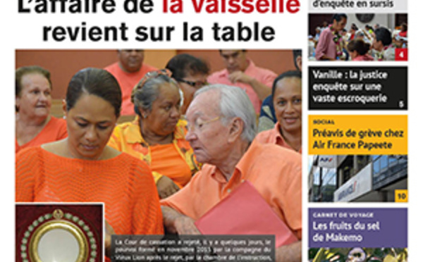 TAHITI INFOS N°617 du 10 mars 2016