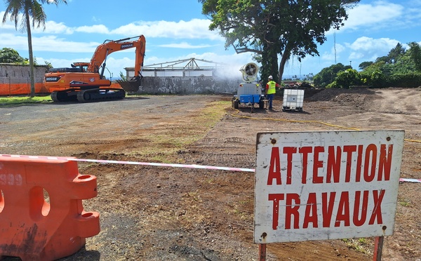 Le chantier du fort de Taravao passe la seconde
