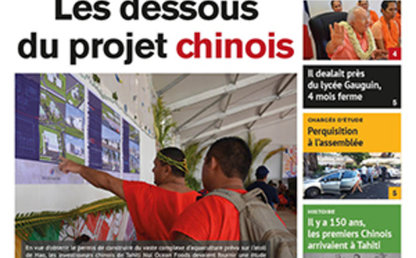 TAHITI INFOS N°618 du 11 mars 2016