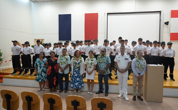 ​62 lycéens s’engagent comme Volontaires Jeunes Cadets