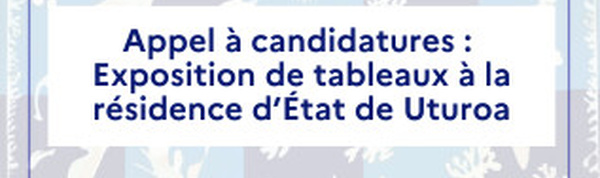 ​Appel aux artistes peintres des Raromata’i