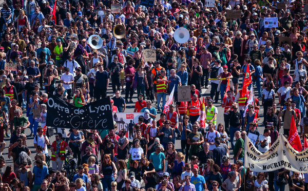 Journée de mobilisation: des manifestants plus nombreux que le 10 septembre