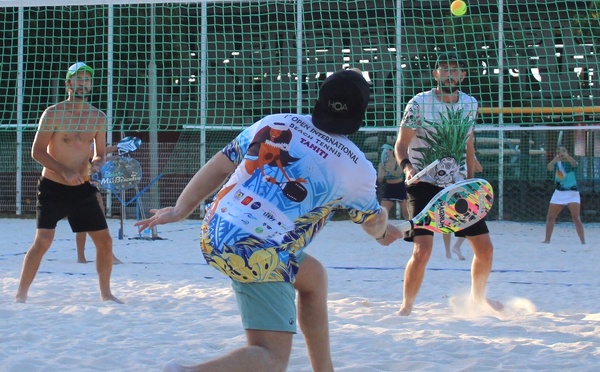Beach tennis - L’Open international de Tahiti monte en gamme
