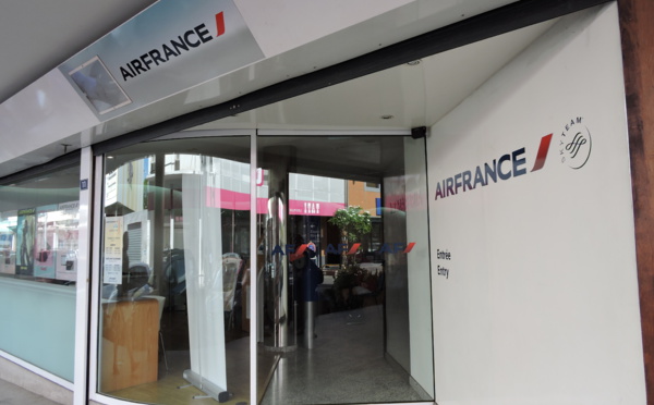 Premier jour de grève à Air France