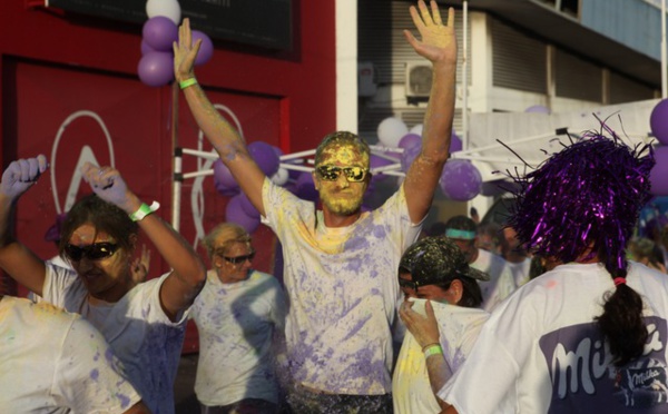 Une course "fun"  et "colorée"