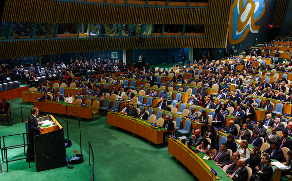 "Le temps de la paix est venu": la France reconnaît "l'Etat de Palestine" à l'ONU