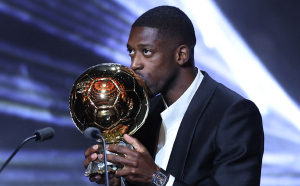 Ousmane Dembélé remporte le Ballon d'Or