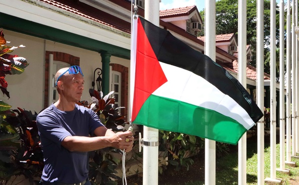 La Polynésie française accueille avec fierté la reconnaissance de l'Etat de Palestine par la France