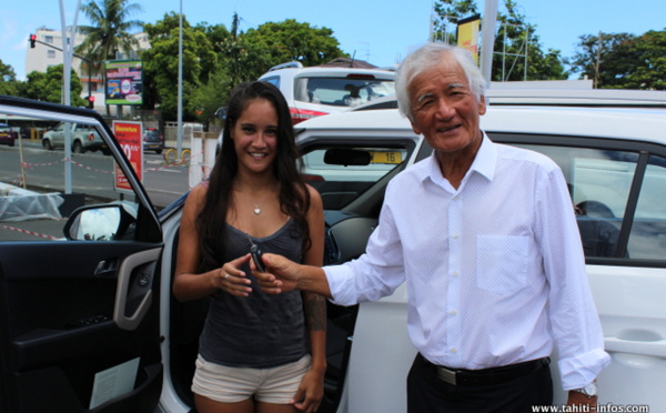 Shell-Pacific : Raumiri, 20 ans, étudiante, gagne la 1ère voiture