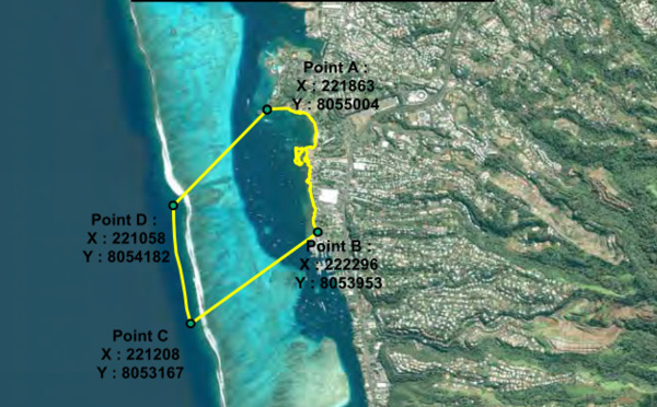 Trois zones de pêche réglementées à Punaauia