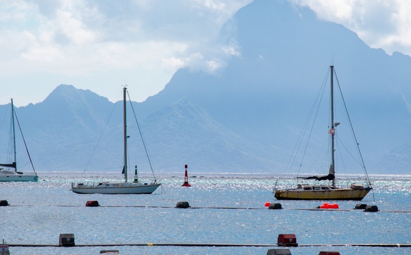 Punaauia : un nouvel émissaire en préparation, les voiliers invités à libérer le passage