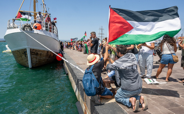Une nouvelle flottille pour Gaza est partie de Sicile