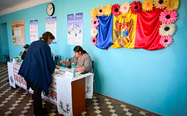 Moldavie: La victoire du parti pro-européen, un "mandat fort" pour l'adhésion à l'UE