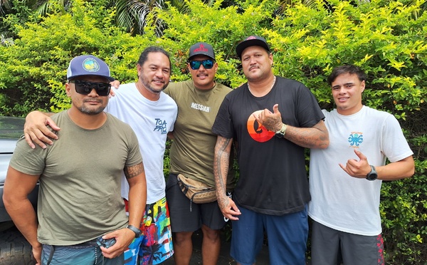 ​La Water Patrol en entraînement à Teahupo’o