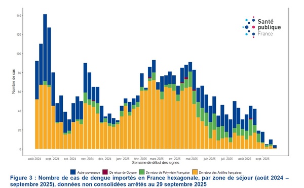 La Polynésie, deuxième exportateur… de dengue en France