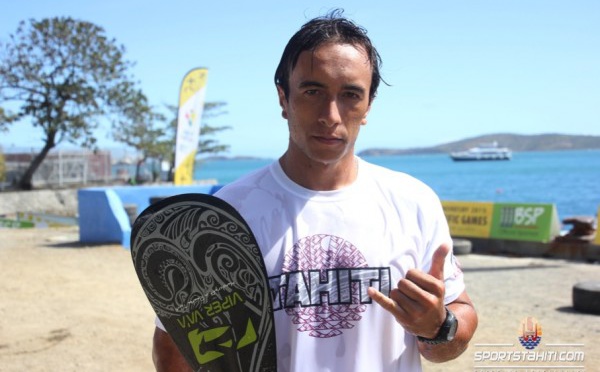 Va’a : Tuatini Makiroto, « après l’or aux Jeux du Pacifique, je veux être champion du monde »