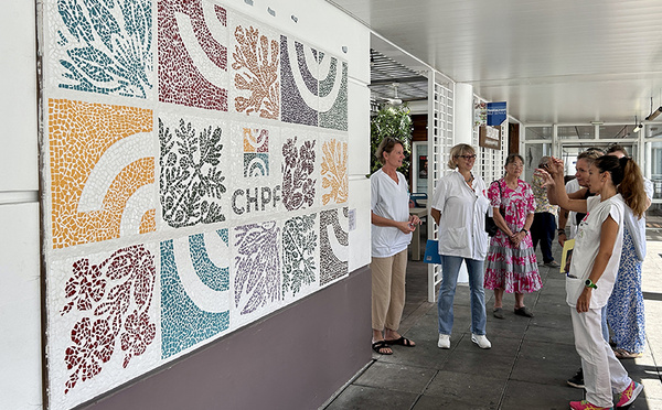 Une mosaïque pour retisser le lien social : le CHPF ouvre la Semaine de la santé mentale