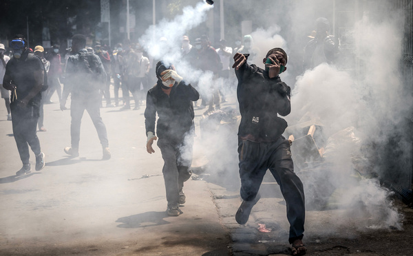 Madagascar: un millier de manifestants à Antananarivo, arrestations et tirs de gaz lacrymogène