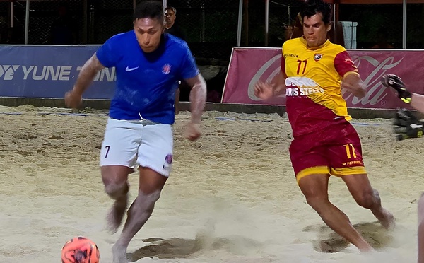 Beach soccer - Lai Woa-Tereone en finale du championnat