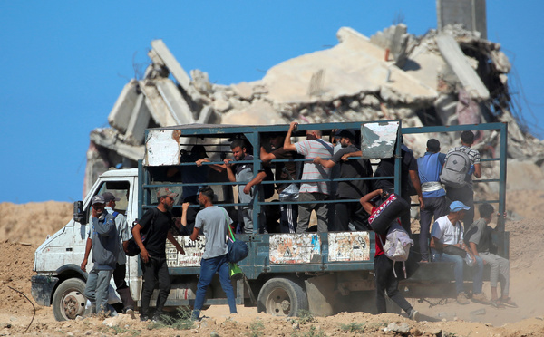 Cessez-le-feu à Gaza, des milliers de déplacés sur le chemin du retour