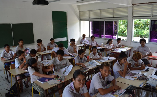 Les collégiens s'interrogent sur les médias