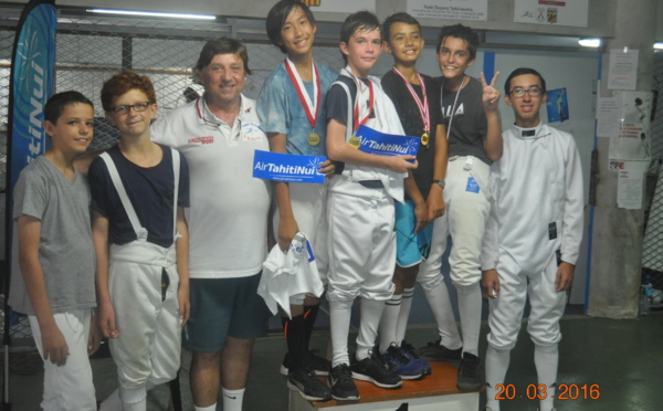 Escrime : La relève est assurée