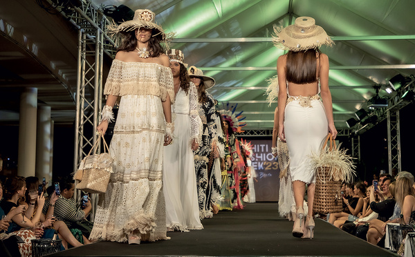 ​Projection, défilé et afterwalk pour la Tahiti Fashion Week