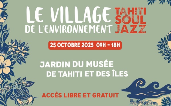Un village de l’environnement le 25 octobre