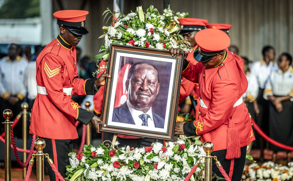Inhumation au Kenya de l'opposant historique Raila Odinga