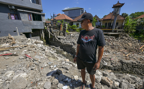 Inondations: Bali fait les frais du développement touristique effréné