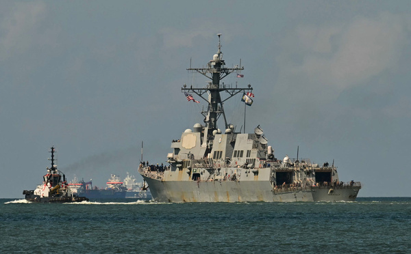 Crise USA-Venezuela : le navire de guerre américain a quitté Trinité-et-Tobago