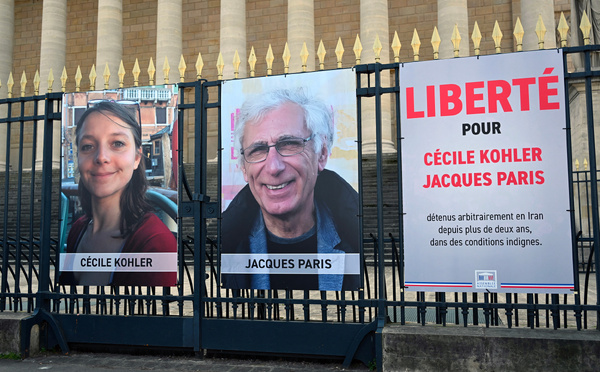 Sortie de prison des deux derniers Français détenus en Iran