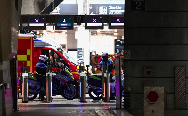 Gare Montparnasse: un policier tire sur un homme connu pour violences conjugales exhibant un couteau