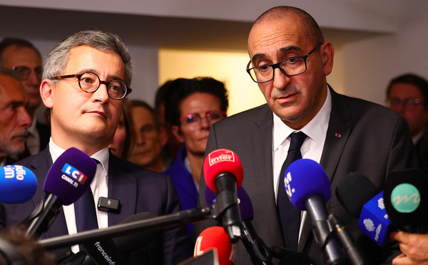 Narcotrafic: "Une bataille très très dure", reconnait Darmanin à Marseille avec Nuñez