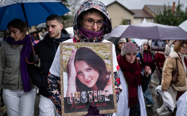 Féminicide en Isère: une marche blanche en hommage à Zaia