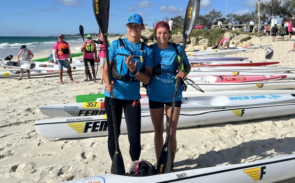 Nos rameuses brillent en Australie