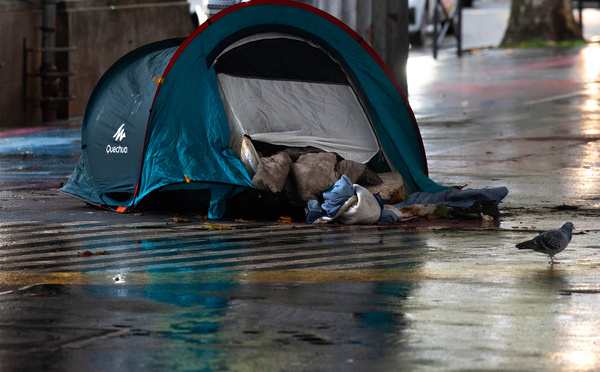 Paris: trois sans-abri retrouvés morts en moins d'une semaine