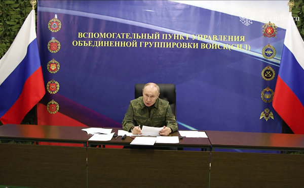 Poutine assure que la Russie est "prête" si l'Europe veut la "guerre"