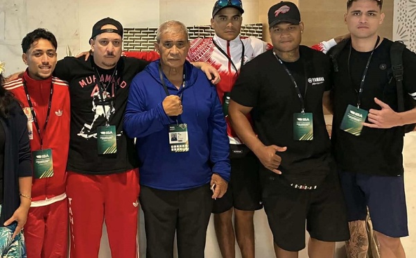 Boxe – Le drapeau tahitien flotte au Mondial de Dubaï