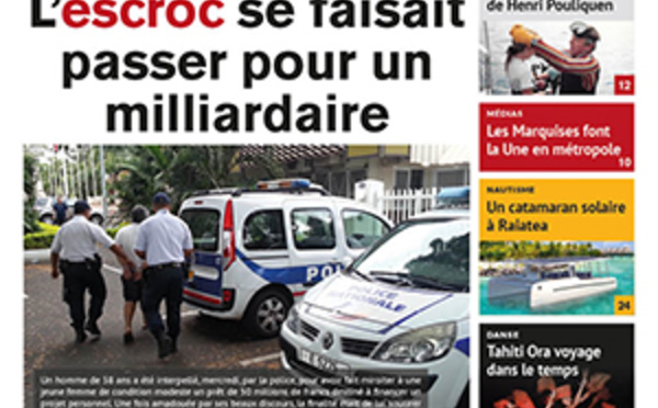 TAHITI INFOS N°641 du 15 avril 2016